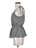 Sienna Sky Gray Sleeveless Blouse Size S - photo 5