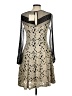 Ryu Ivory Silver Cocktail Dress Size M - photo 2