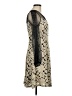 Ryu Ivory Silver Cocktail Dress Size M - photo 4
