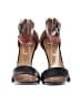 Staccato Color Block Red Sandals Size 5 - photo 2