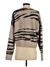 Express Animal Print Tan Pullover Sweater Size S - photo 2