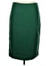 J.Crew 100% Wool Solid Green Wool Skirt Size 6 (tall) - photo 1