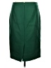J.Crew 100% Wool Solid Green Wool Skirt Size 6 (tall) - photo 2