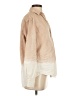 Frank & Eileen Color Block Tan Long Sleeve Blouse Size S - photo 4