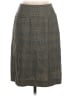 Kate Hill Plaid Gray Casual Skirt Size 4 - photo 1