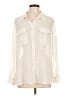 Ellen Tracy 100% Polyester Ivory Long Sleeve Blouse Size L - photo 1