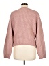 Lush 100% Polyester Pink Pullover Sweater Size L - photo 2