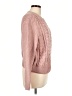 Lush 100% Polyester Pink Pullover Sweater Size L - photo 4
