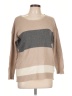 Joie Color Block Tan Pullover Sweater Size L - photo 1