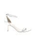 Sam Edelman 100% Leather Metallic Silver Sandals Size 10 1/2 - photo 1