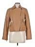 MICHAEL Michael Kors 100% Leather Tan Leather Jacket Size M - photo 1