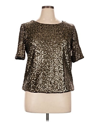 Donna Karan New York Short Sleeve Top (view 1)