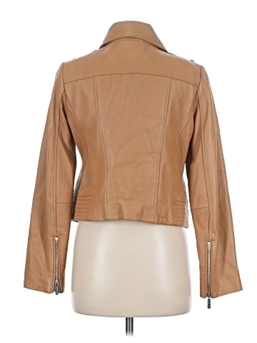 MICHAEL Michael Kors Leather Jacket (view 2)