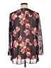 LOGO by Lori Goldstein 100% Polyester Brown 3/4 Sleeve Blouse Size XL - photo 2