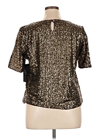 Donna Karan New York Short Sleeve Top (view 2)