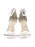 Sam Edelman 100% Leather Metallic Silver Sandals Size 10 1/2 - photo 2