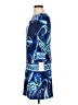 Ali Ro Paisley Blue Casual Dress Size 10 - photo 5