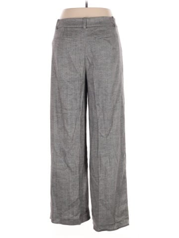Madewell Slouchy Straight Pants in Herringbone Italian Fabric (view 2)