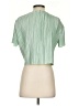 Tibi 100% Polyester Green Short Sleeve Top Size 0 - photo 2