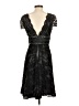 OC by OC 100% Polyester Black Cocktail Dress Size 4 - photo 2