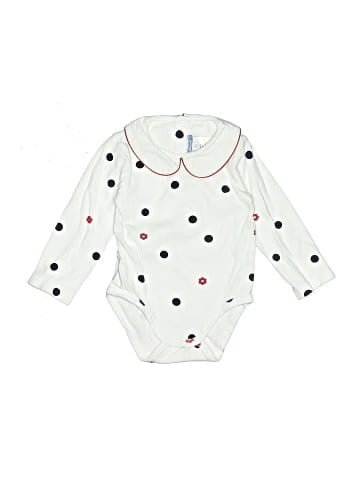 Jacadi Long Sleeve Onesie (view 1)