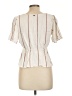 O'Neill 100% Viscose Ivory Short Sleeve Blouse Size L - photo 2