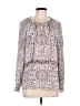 L'Agence Gray Long Sleeve Blouse Size Lg (3) - photo 1
