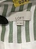 Ann Taylor LOFT Stripes Green Blazer Size 10 - photo 6