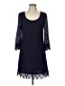 Laundry by Shelli Segal 100% Polyester Blue Casual Dress Size 10 - photo 1