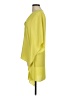 BCBGMAXAZRIA 100% Polyester Yellow 3/4 Sleeve Blouse Size Med - Lg - photo 5
