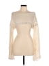 Romwe 100% Acrylic Ivory Cardigan Size L - photo 1