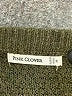 Pink Clover 100% Polyester Green Pullover Sweater Size M - photo 7