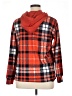 Unbranded Plaid Red Cardigan Size XL - photo 2