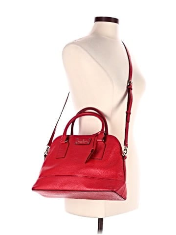 Kate Spade New York Leather Satchel (view 2)