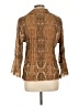 Sioni 100% Polyester Brown 3/4 Sleeve Blouse Size L - photo 2