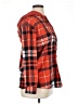 Unbranded Plaid Red Cardigan Size XL - photo 4