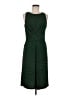 Ann Taylor Chevron-herringbone Green Cocktail Dress Size 6 - photo 1