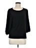 CeCe Black 3/4 Sleeve Top Size M - photo 1