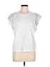 On Twelfth Silver Short Sleeve Top Size L - photo 1