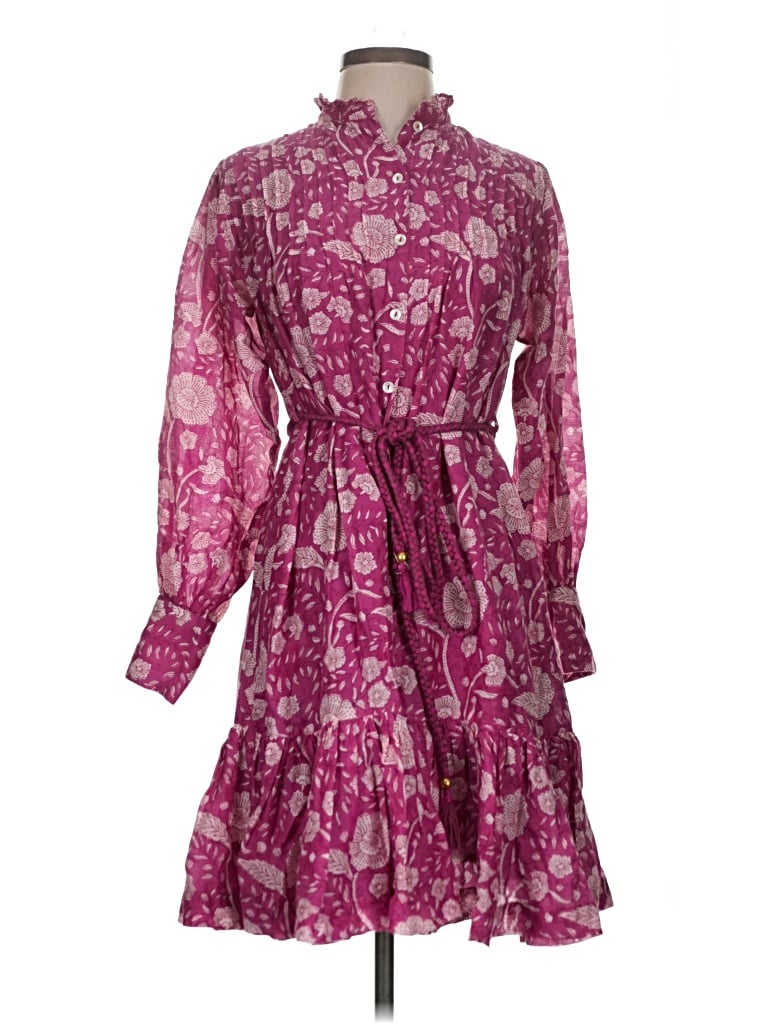 Pre-owned Oliphant Casual Dress In Pink