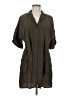 Julia 100% Polyester Brown Casual Dress Size M - photo 1