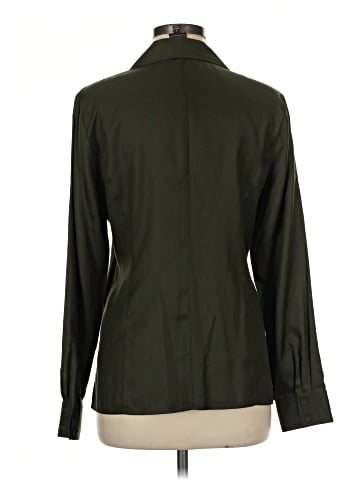 Due Per Due Long Sleeve Silk Top (view 2)