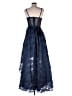 BCBGMAXAZRIA 100% Polyester Blue Cocktail Dress Size 6 - photo 2