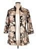 Alex Evenings 100% Polyester Floral Gold Jacket Size XL - photo 1
