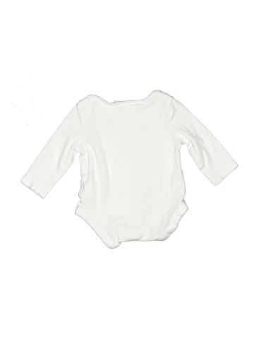The Little White Company Long Sleeve Onesie (view 2)