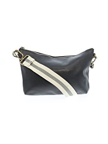 Madewell The Leather Carabiner Crossbody Sling Bag: Webbing Strap Edition (view 1)