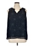 CAbi 100% Polyester Black Sleeveless Blouse Size XL - photo 1