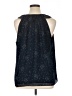 CAbi 100% Polyester Black Sleeveless Blouse Size XL - photo 2