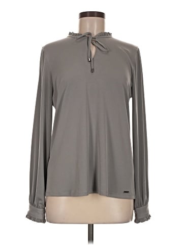 Calvin Klein Long Sleeve Blouse (view 1)