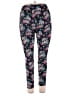 Bobbie Brooks Floral Black Leggings Size 2X - photo 2